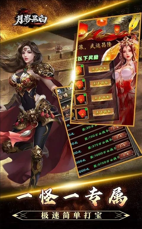 月影黑白龙胆攻速天命分身截图